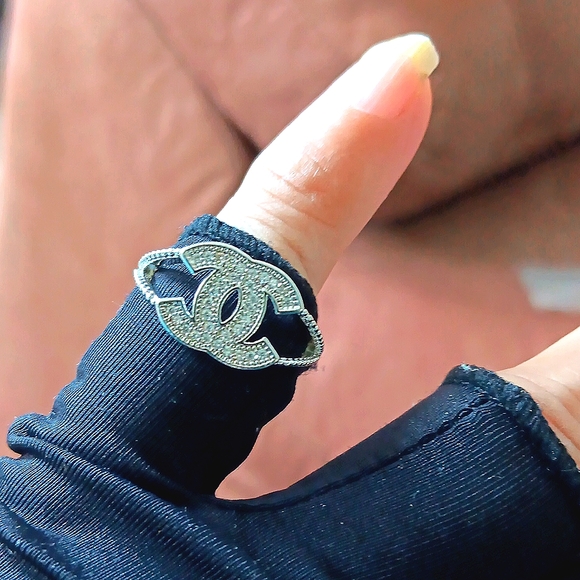 CC Stering Silver Ring 935 Size 7.5 NWT - Picture 3 of 4